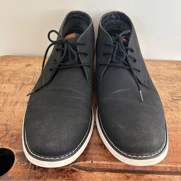 Madden men's sz 12 M-Dodge lace shoes black & brown - Picture 9 of 11